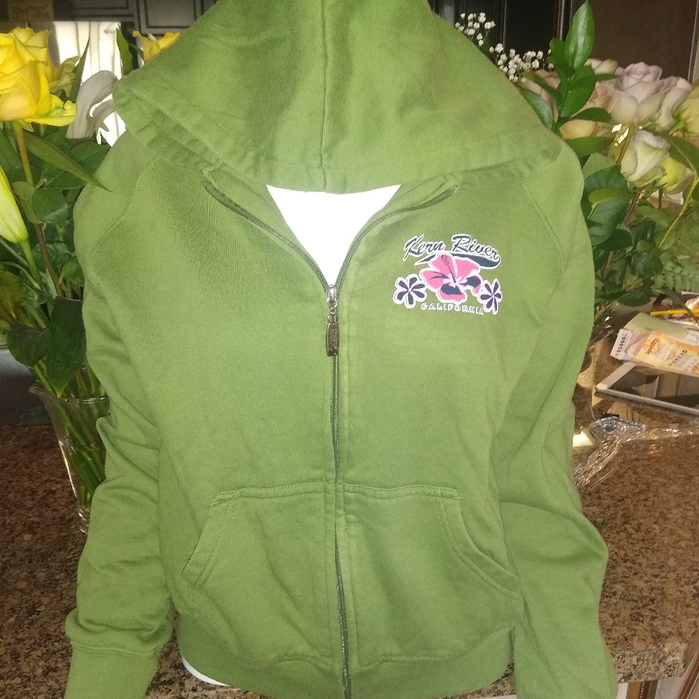 Kenpo Girls M Kern Valley C.A. Zip Hoodie Jacket
